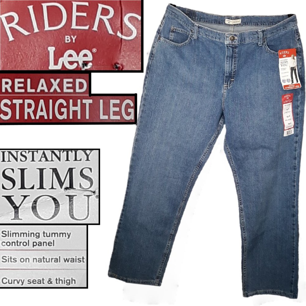 Relaxed Straight Leg jeans